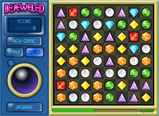 msn 的寶石方塊遊戲