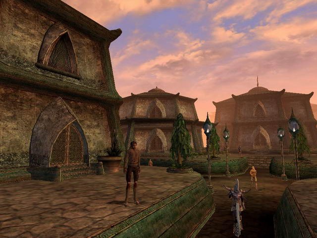 Morrowind Screenshot town-3