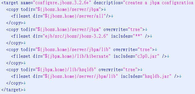 {jbpm.home}/build.xml